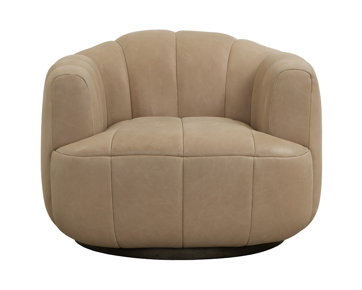 tadeo-swivel-armchair-dark-brown-111080 - view 7