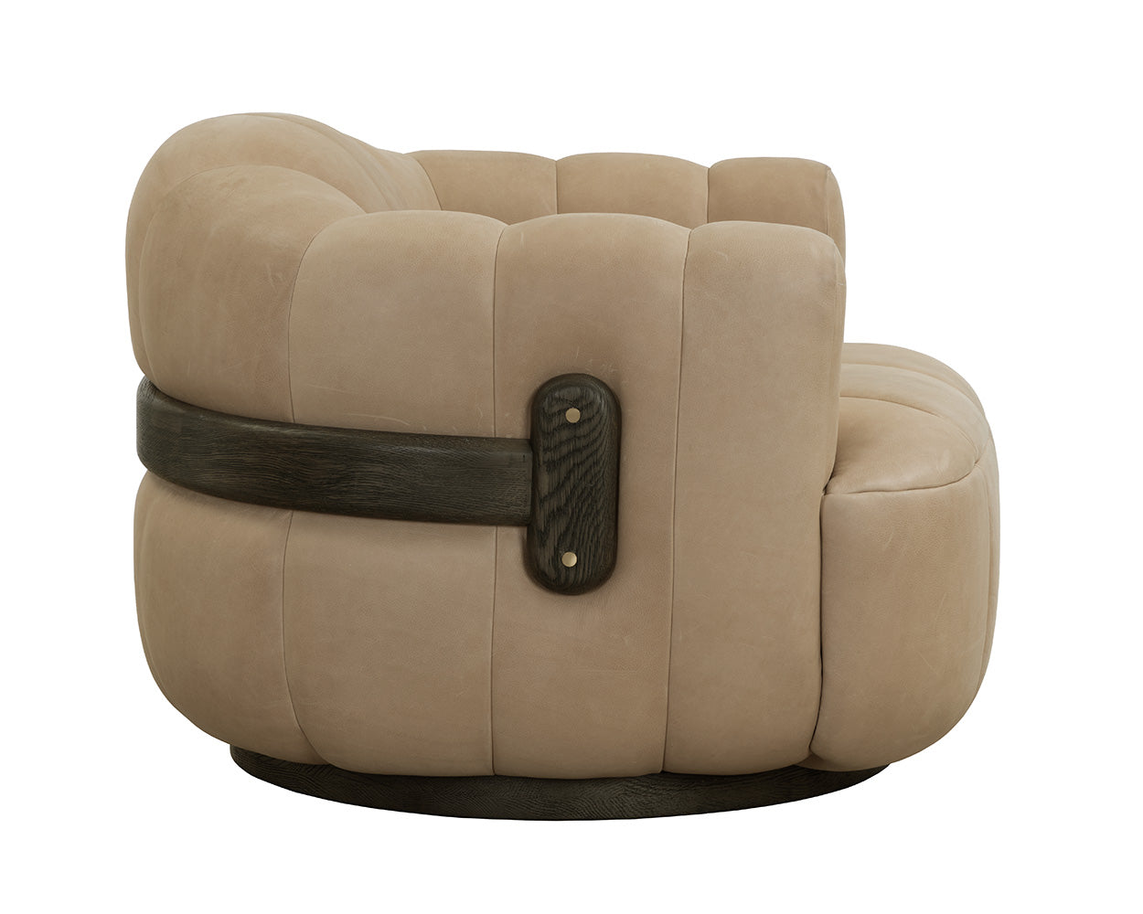 tadeo-swivel-armchair-dark-brown-111080 - view 8
