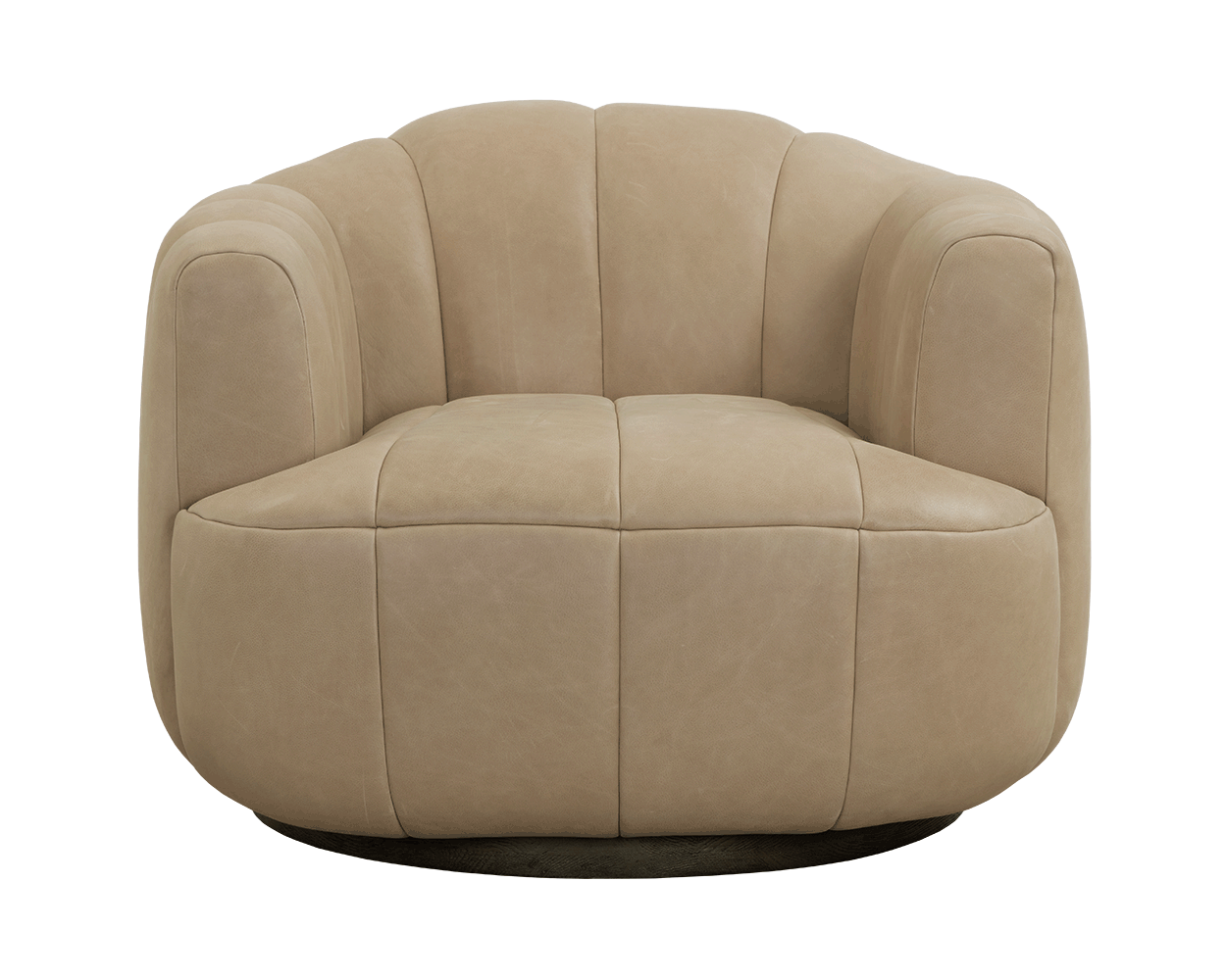 tadeo-swivel-armchair-dark-brown-111080 - view 13