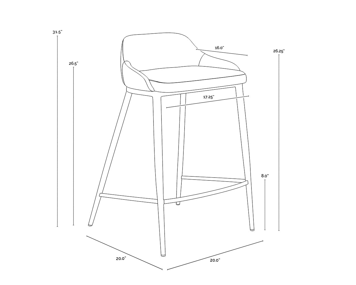astra-counter-stool-111081 - view 21