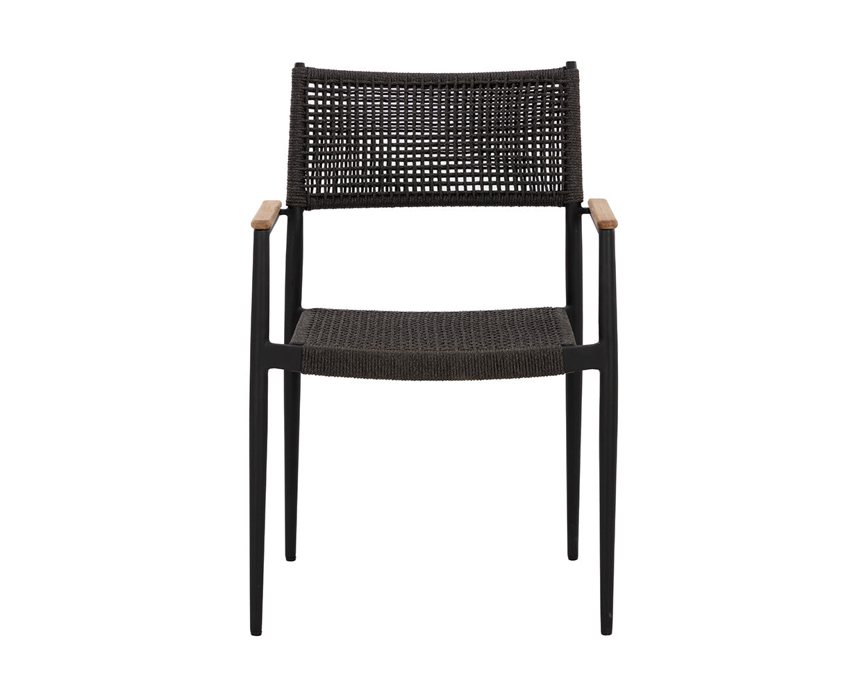 nava-stackable-dining-armchair-black-111091 - view 2
