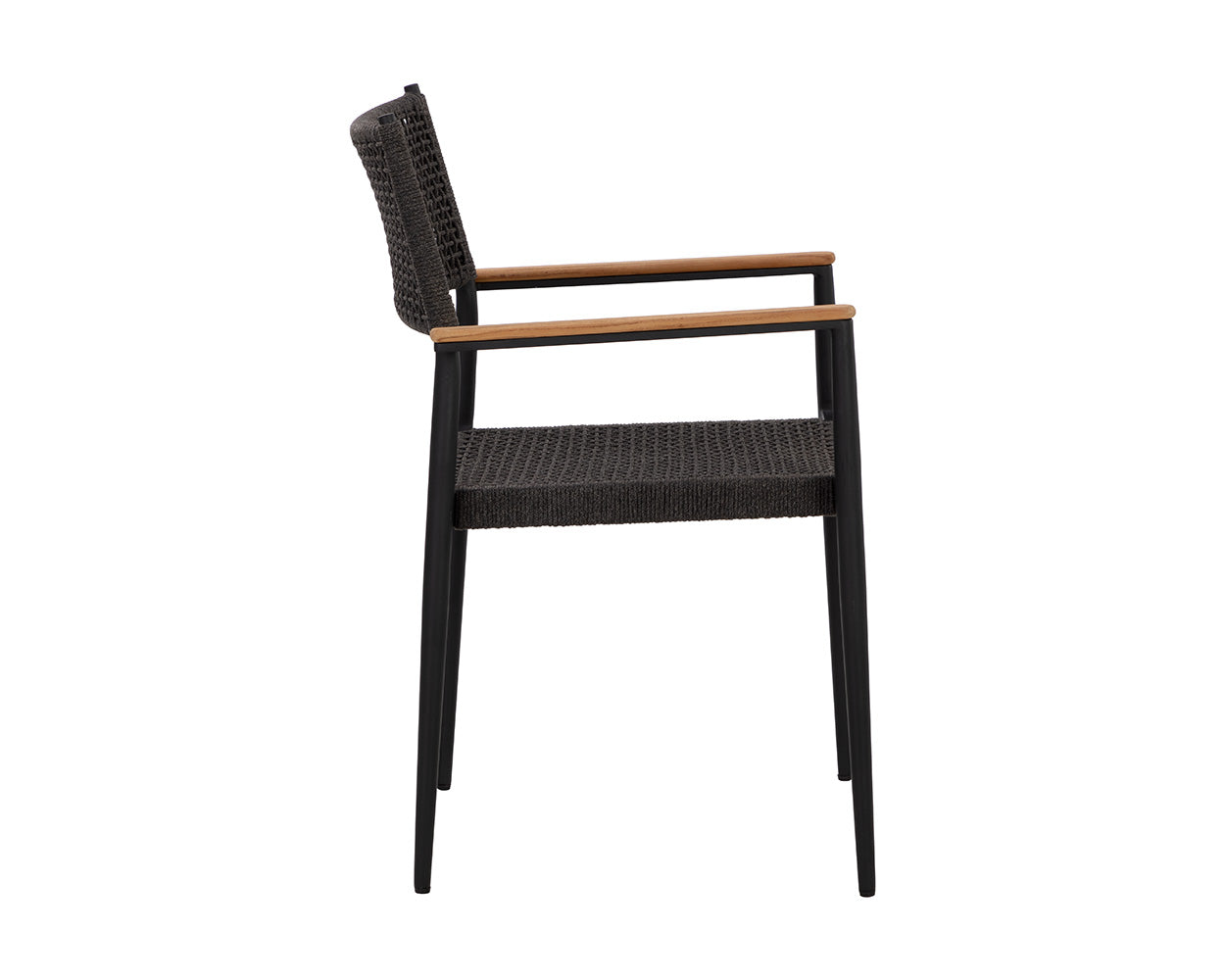 nava-stackable-dining-armchair-black-111091 - view 3