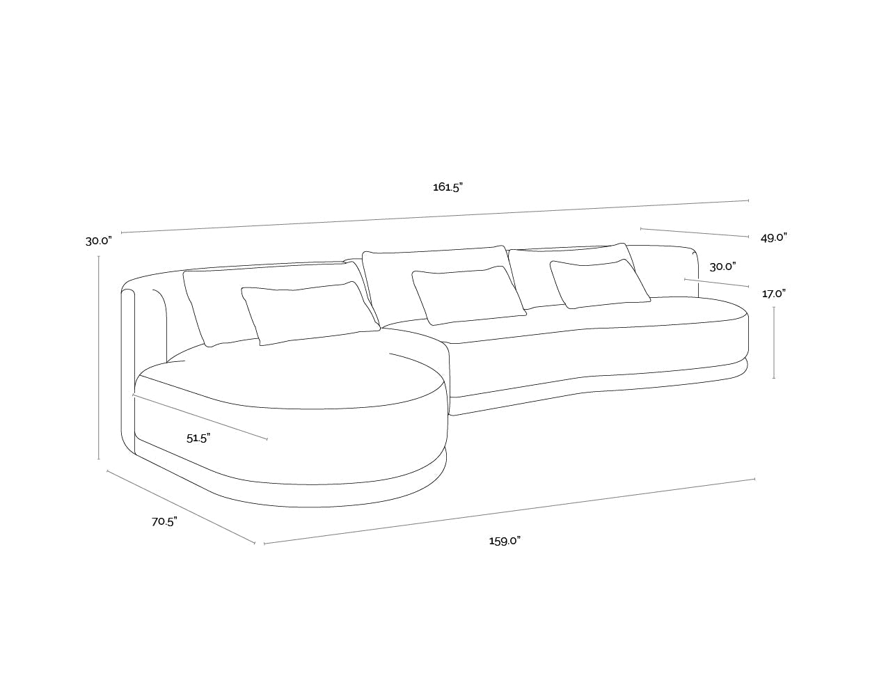 laken-sofa-chaise-laf-111215 - view 10