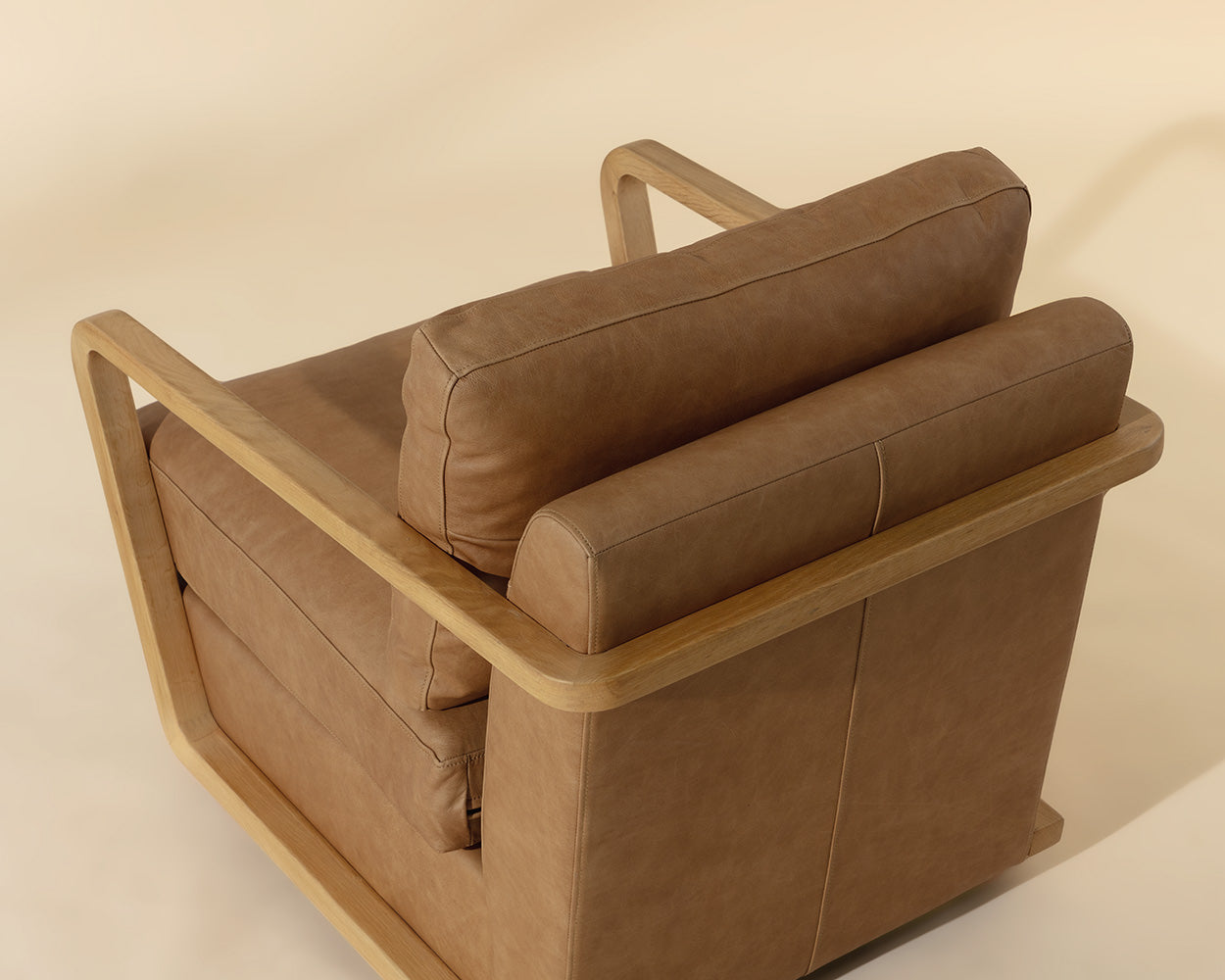 castell-swivel-lounge-chair-rustic-oak-111249 - view 4