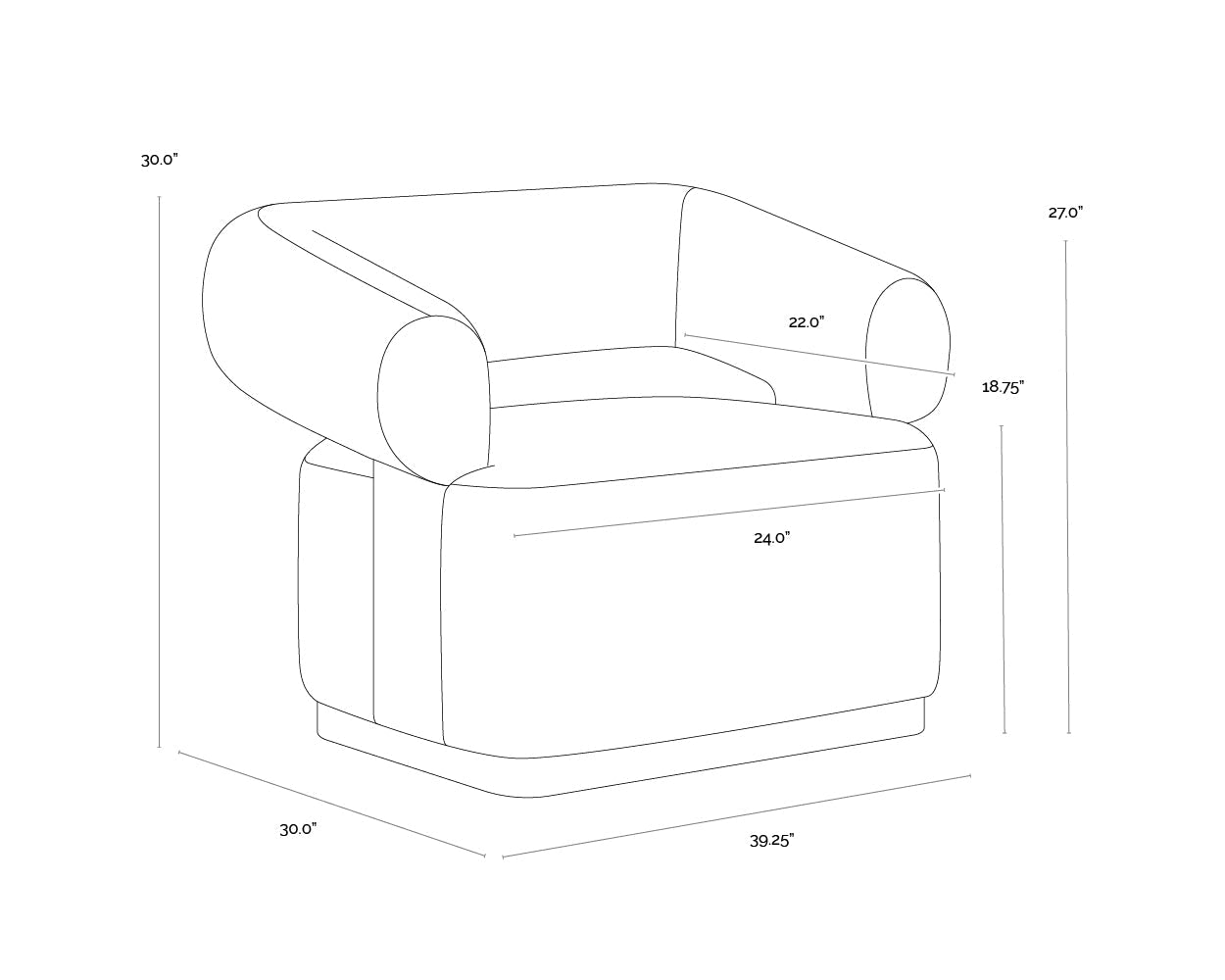 aggie-swivel-lounge-chair-111482 - view 16