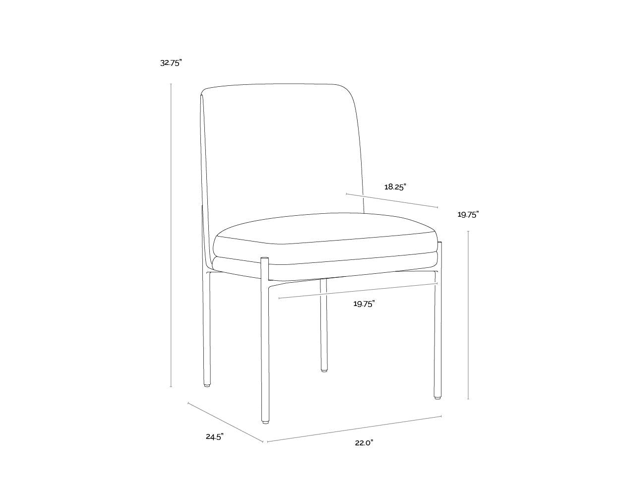 richie-dining-chair-black-108860 - view 11