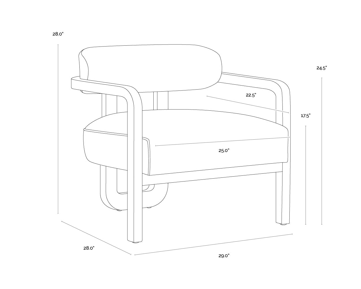 madrone-lounge-chair-brown-111585 - view 9