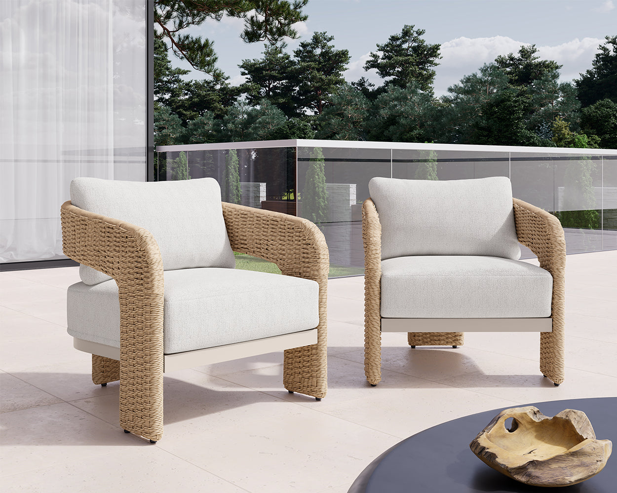 pylos-lounge-chair-natural-111596 - view 2