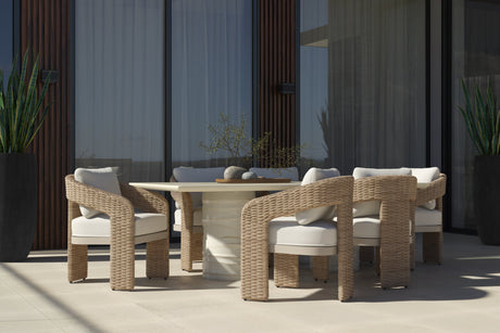 pylos-dining-armchair-natural-111597 - view 2