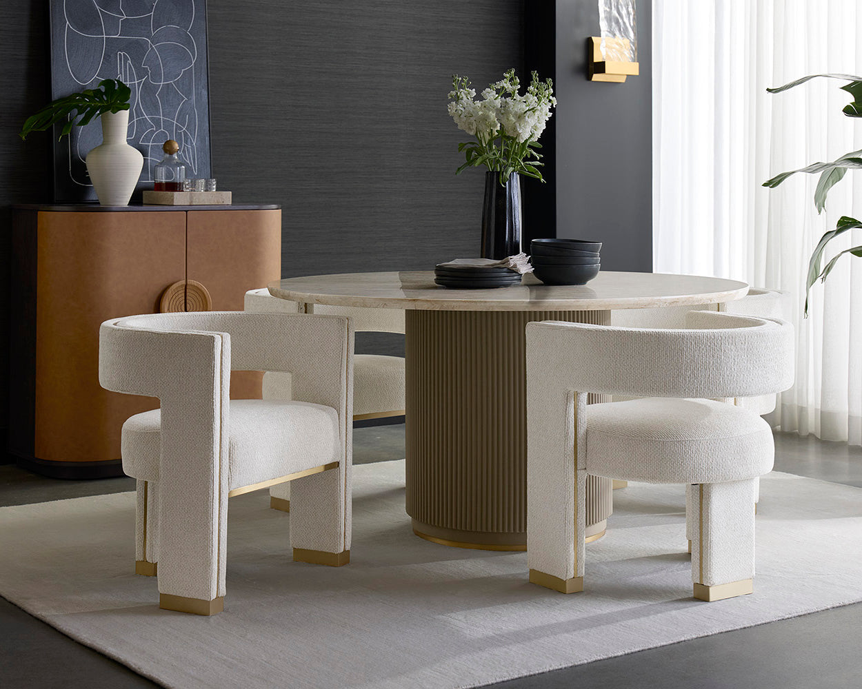 adamina-dining-armchair-111669 - view 2