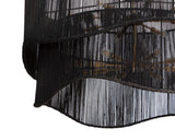 rhine-chandelier-black-jute-111707 - view 4