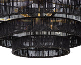 lumina-chandelier-black-jute-111709 - view 4