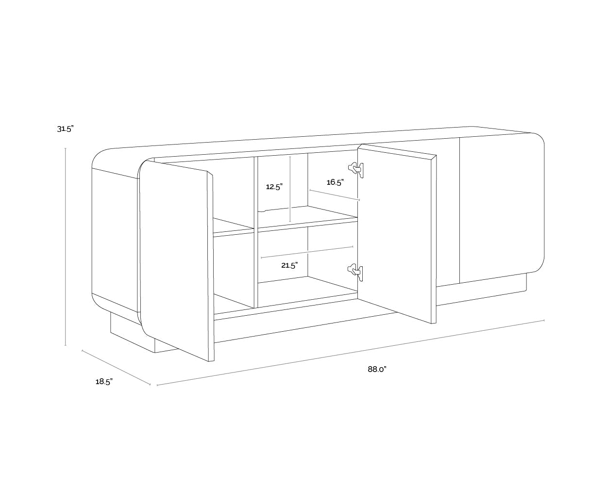 fauna-sideboard-111790 - view 8