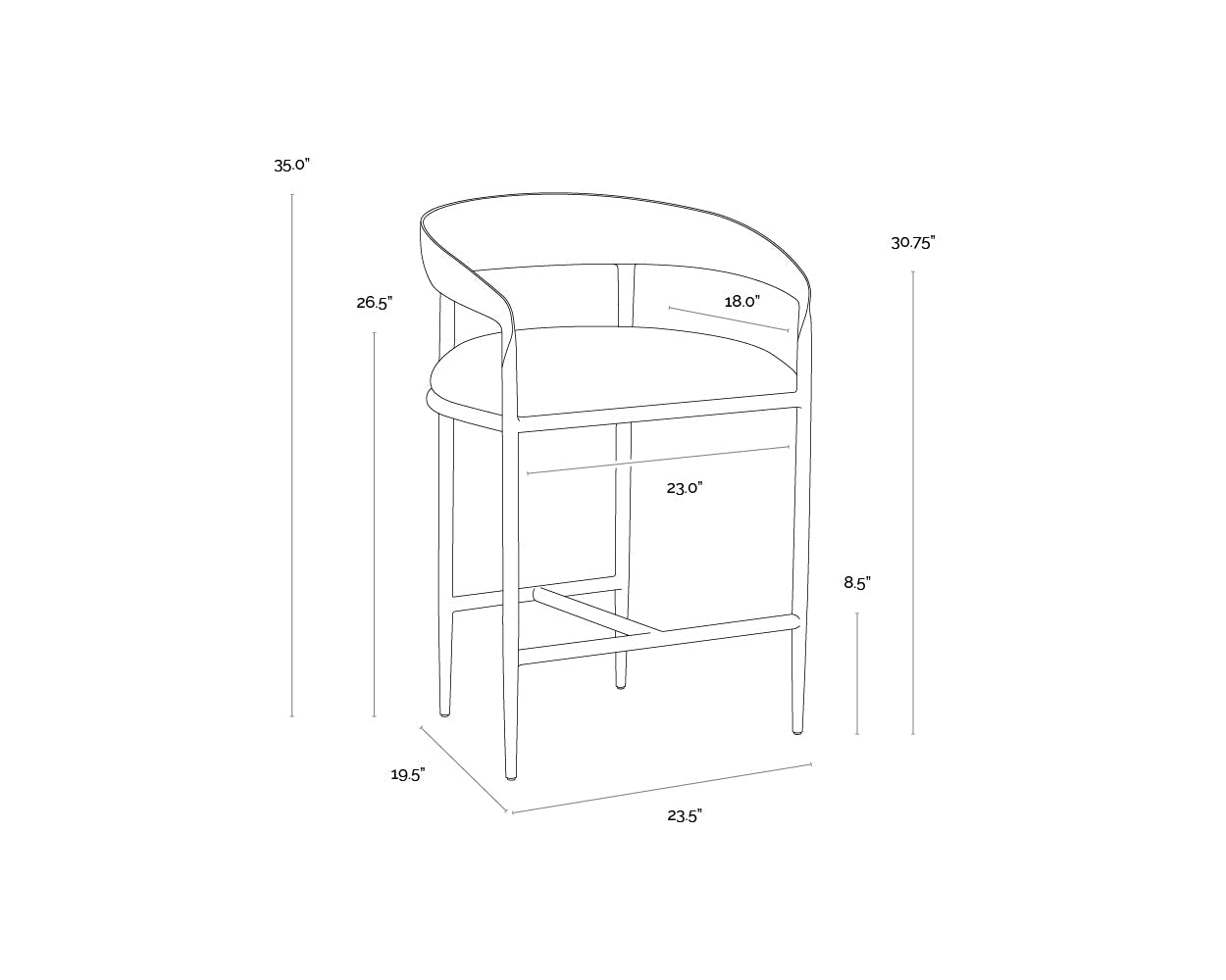 zanatta-counter-stool-111000 - view 26
