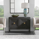 Aiken 2 Door Cabinet, Black