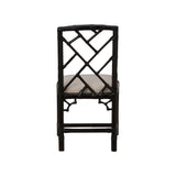Chippendale Bamboo Chair - Cracked Pepper