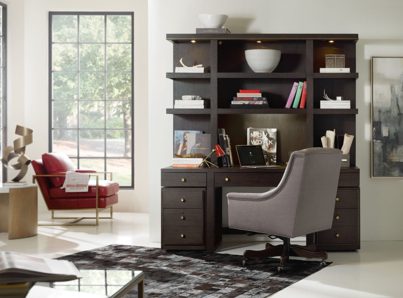 Hooker Furniture Curata Mobile File 1600-10412-DKW