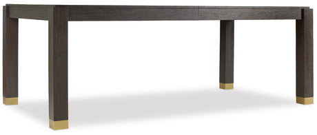 Hooker Furniture Curata Rectangle Dining Table w/2-20in leaves 1600-75200A-DKW