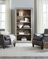Hooker Furniture Rustic Glam Bookcase 1641-10445-LTWD