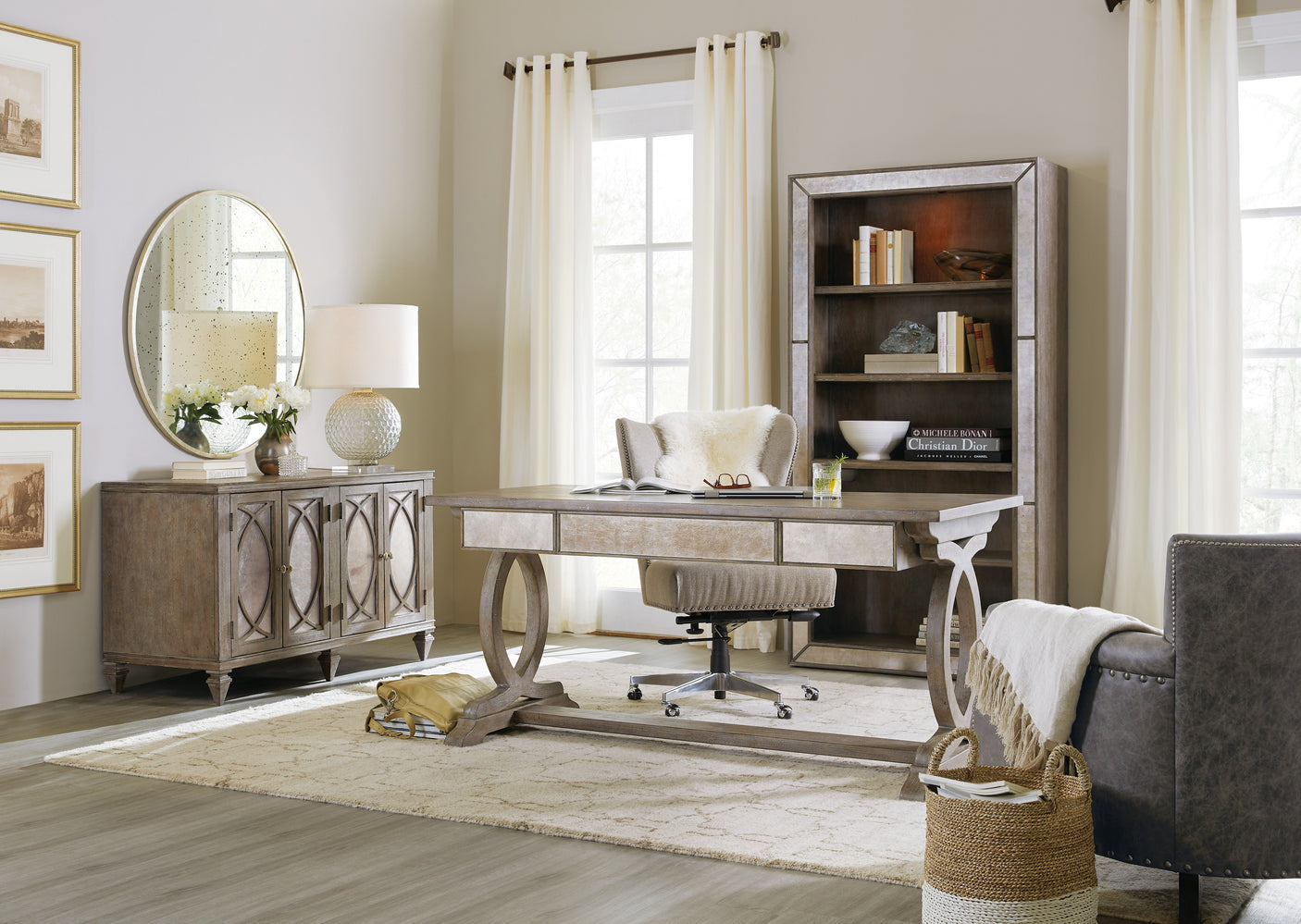 Hooker Furniture Rustic Glam Credenza 1641-10464-LTWD