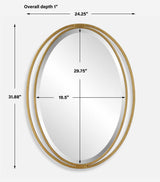 Rhodes Oval Mirror