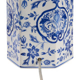 Blue & White Lamp