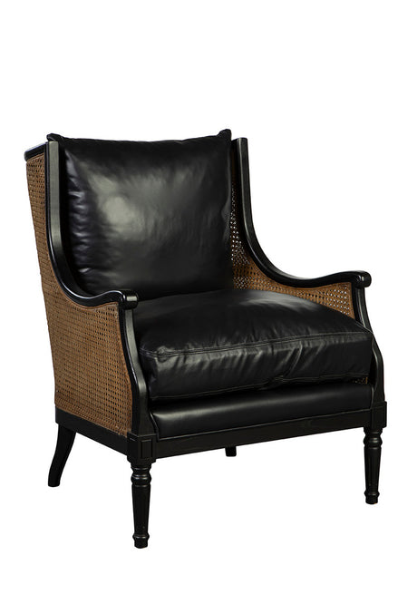 Black Tova Occasional Chair - Kings Fine Art & Decor