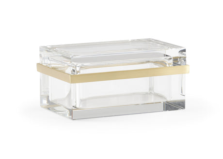 Rectangular Crystal Jewel Box