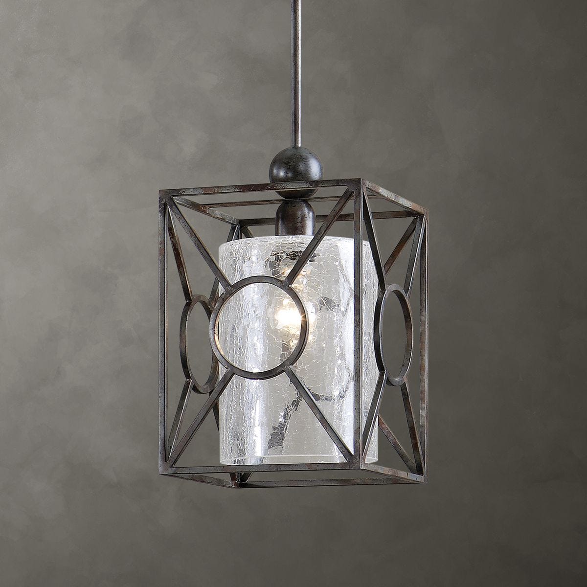 Arbela, 1 Lt Mini Pendant - Kings Fine Art & Decor