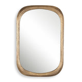 Malone Mirror, Brass - Kings Fine Art & Decor