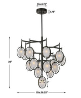 Maxin, 15 Lt Large Chandelier