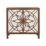 Flower of Life Cabinet - Brown