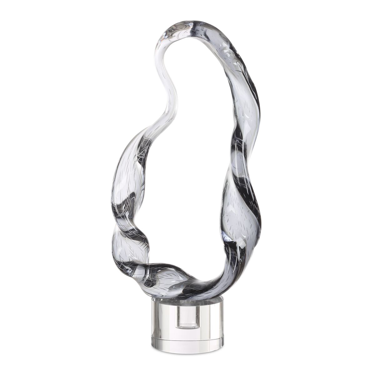 Luminous Twist Sculpture - Kings Fine Art & Decor