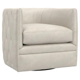 PALAZZO LEATHER SWIVEL CHAIR
