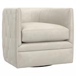 PALAZZO LEATHER SWIVEL CHAIR