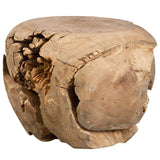 Sola Side Table, Bleached