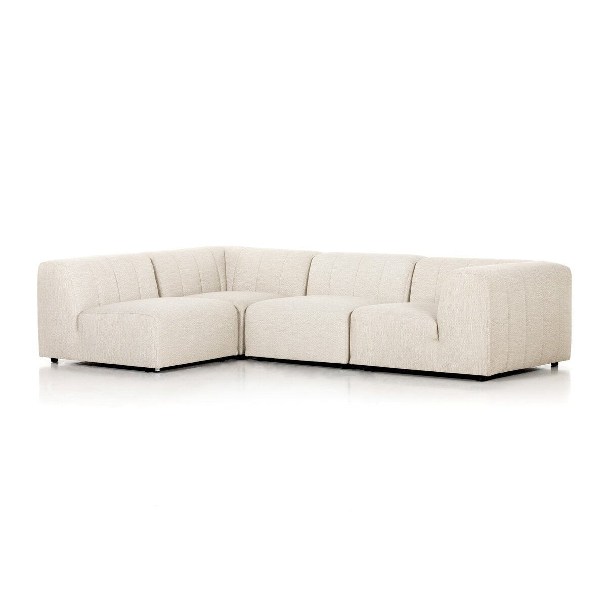 Gwen Outdoor 4-Piece Sectional - Kings Fine Art & Decor