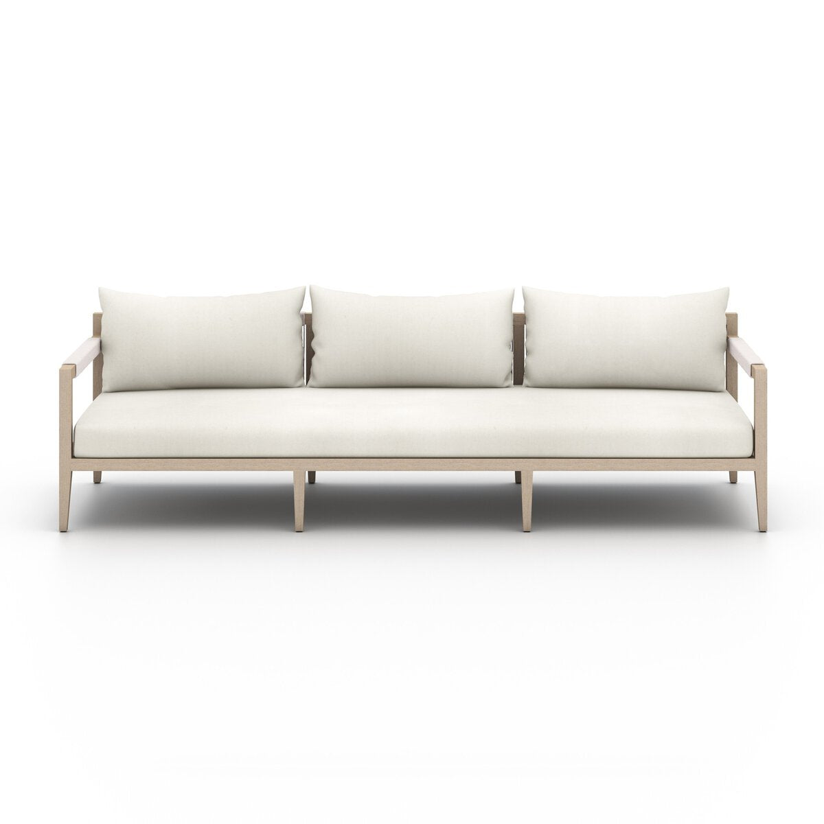 Sherwood Outdoor Sofa, Washed Brown - Kings Fine Art & Decor