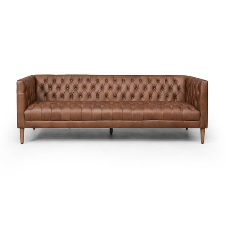 Williams Leather Sofa - Kings Fine Art & Decor