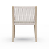 Sherwood Outdoor Dining Armchair, Washed Brown - Kings Fine Art & Decor