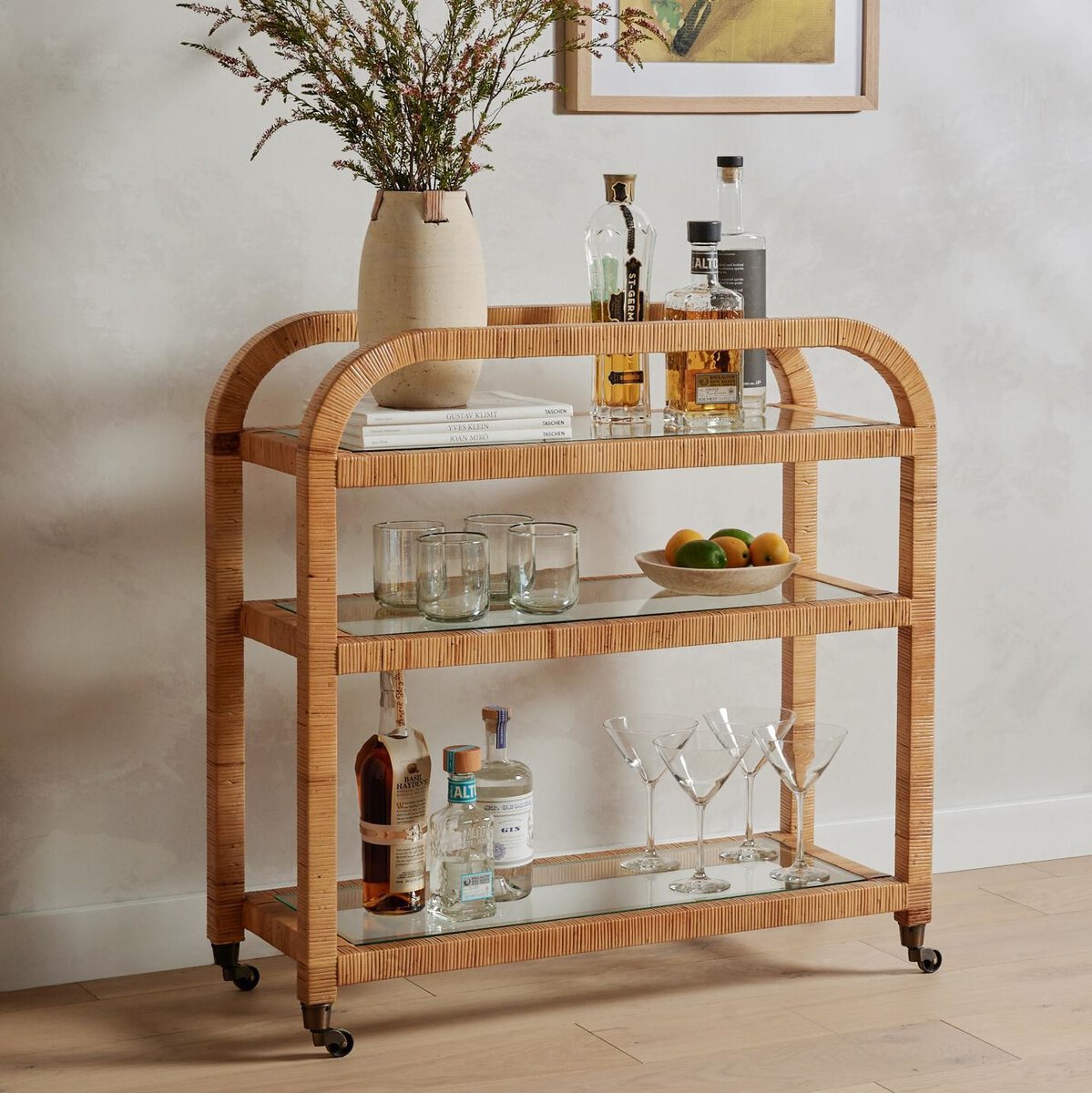 Dory Bar Cart - Kings Fine Art & Decor
