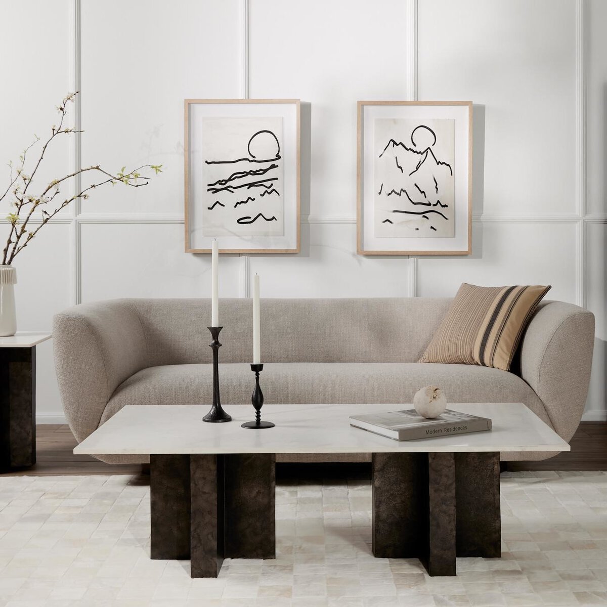 Sabine Sofa - Kings Fine Art & Decor