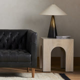 Fausto End Table - Kings Fine Art & Decor