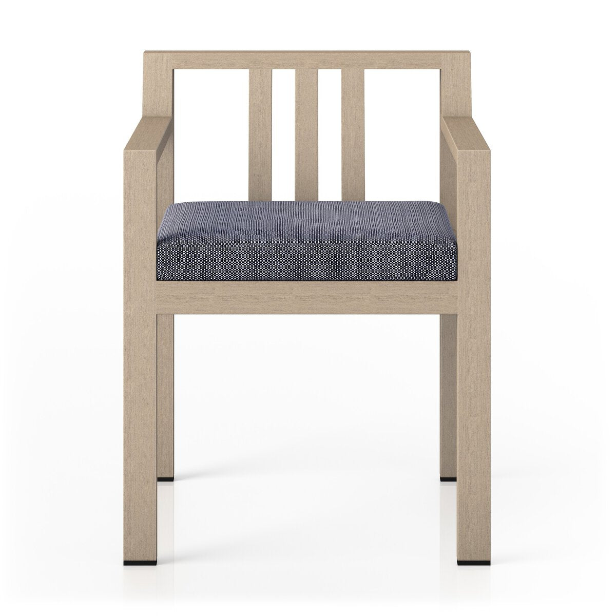 Monterey Outdoor Dining Armchair, Washed Brown - Kings Fine Art & Decor