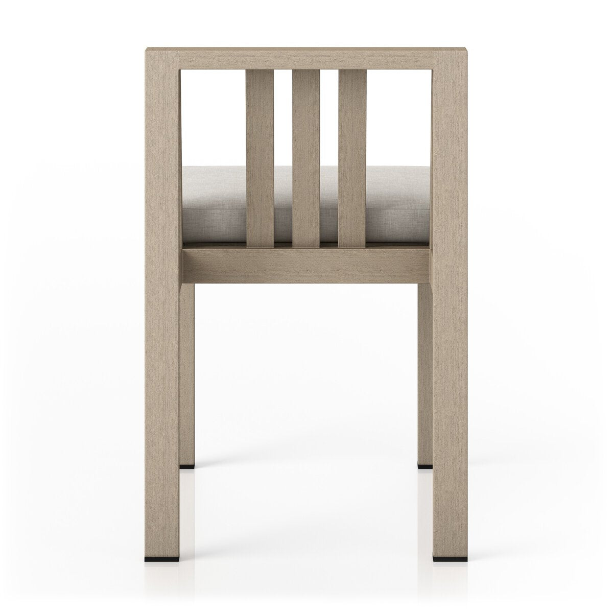 Monterey Outdoor Dining Chair, Washed Brown - Kings Fine Art & Decor