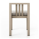 Monterey Outdoor Dining Chair, Washed Brown - Kings Fine Art & Decor