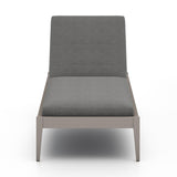 Sherwood Outdoor Chaise, Weathered Grey - Kings Fine Art & Decor