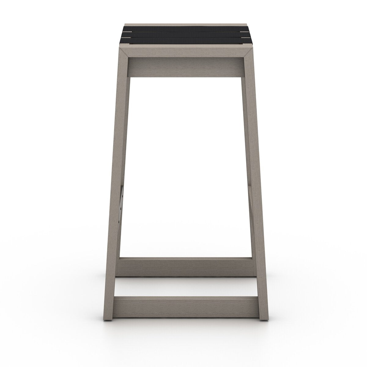Sonoma Outdoor Bar + Counter Stool, Weathered Grey - Kings Fine Art & Decor