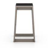 Sonoma Outdoor Bar + Counter Stool, Weathered Grey - Kings Fine Art & Decor