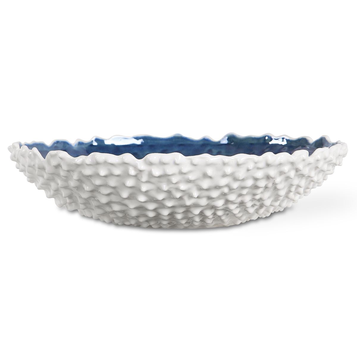 Ciji Bowl, White - Kings Fine Art & Decor